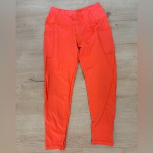 Coral Athletic Leggings